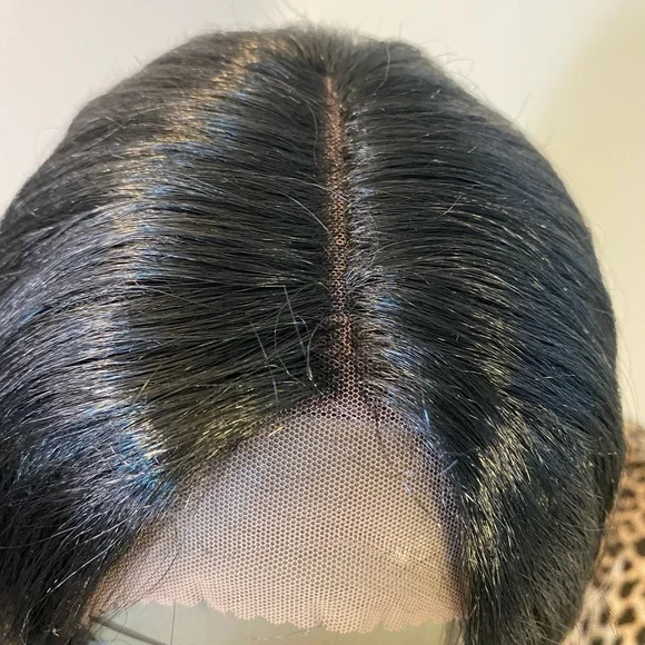 Tops M EVIE Lace front wig JETBLACK 1 - Picture 6 of 10